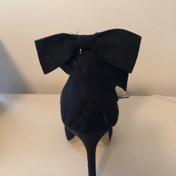 Black peep toe heels - Picture 2 of 8